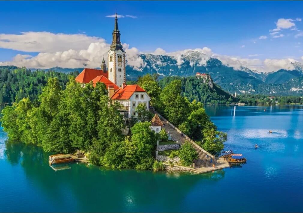 Castorland Puzzel van 500 stukjes Bled, Slovenië