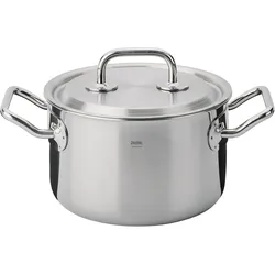Spring Brigade Premium, Pfanne + Kochtopf, Silber