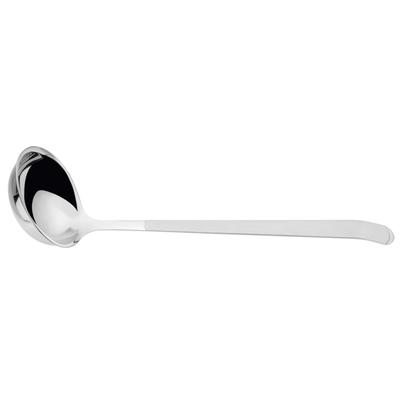 Suppenkelle MICHELANGELO "GASTRONOM, 27 cm, Edelstahl rostfrei 18/10", silber, B:8,5cm H:3cm Ø:8,5cm, Edelstahl 18/10, Kochlöffel, kompakte Kellenform für kontrolliertes Ausgießen kleiner Portionen