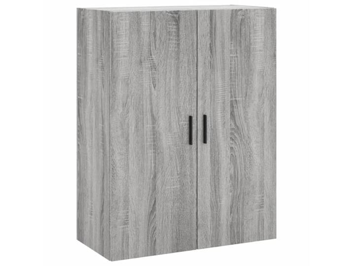 Armoire murale design moderne 70 x 34 x 90 cm bois marron