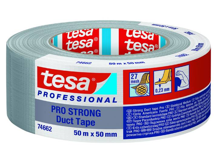 Tesa Betonband Grau 50 m x 50 mm