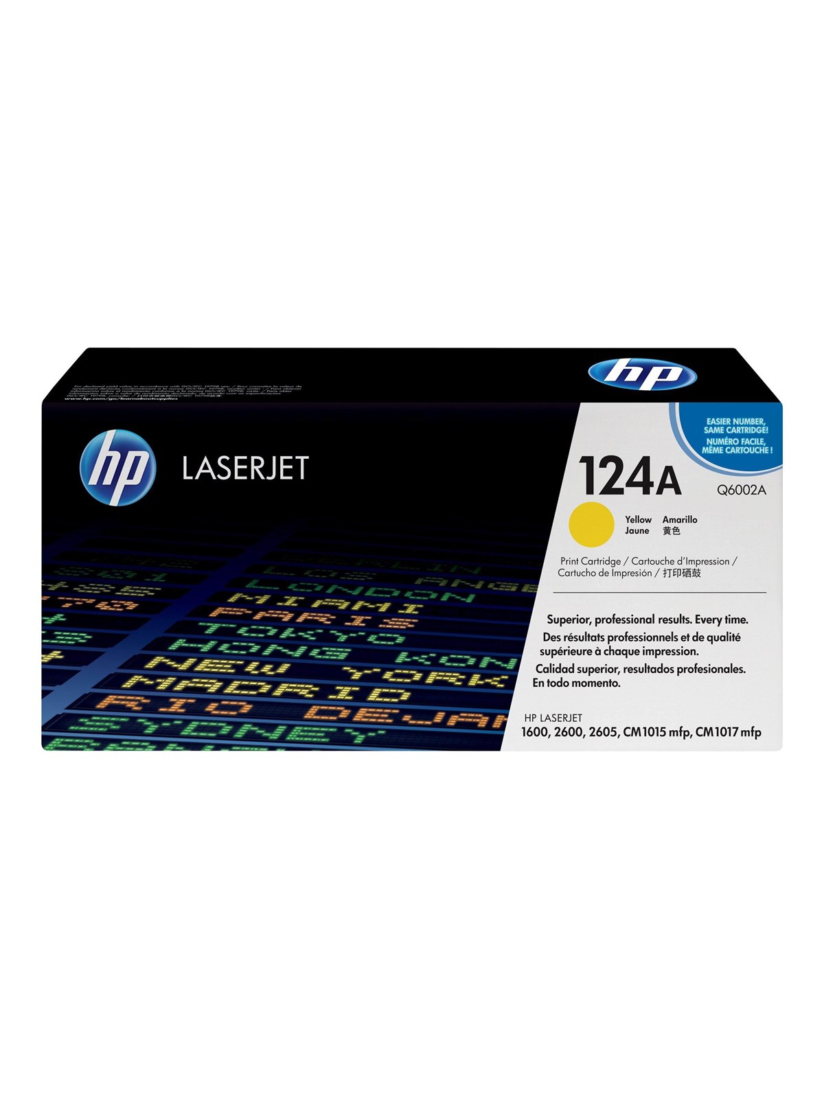 HP 124A / Q6002A Yellow Toner