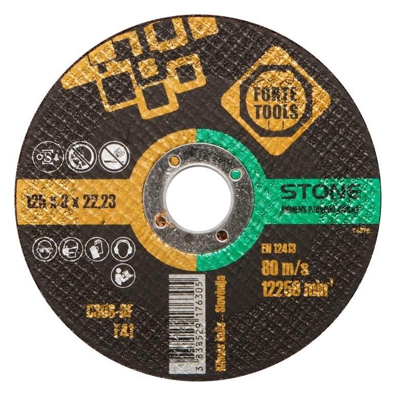 Forte tools CUTTING BLADE 125X3,0X22,23 MMFORTE TOO (36516443)