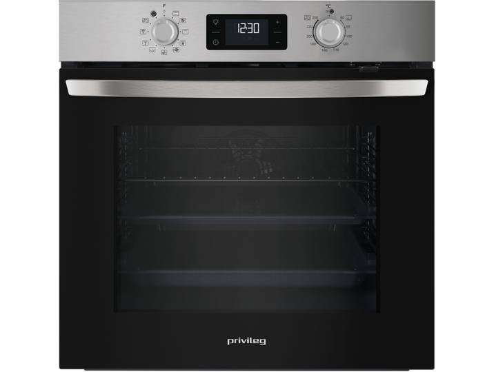 PRIVILEG Backofen PBA285HR0I , Energieeffizienz: A+, schwarz, B:56cm H:60cm T:55,5cm, Backöfen, SELBSTREINIGUNGSSYSTEME FÜR EINFACHE REINIGUNG., Backofen