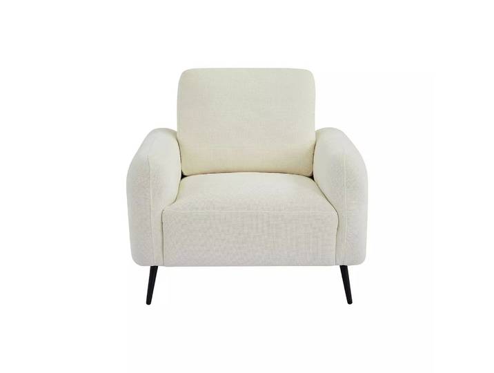 Vente-unique - Sessel mit gerader Rückenlehne LETROSA, 1P, Weiss