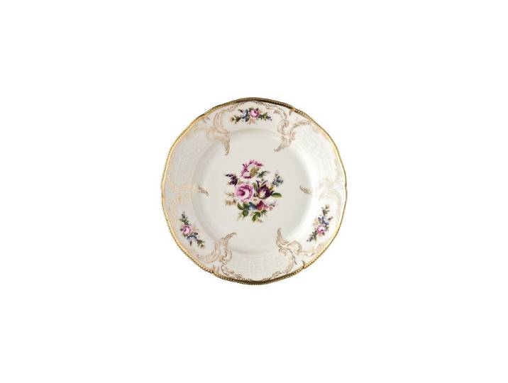 Rosenthal Frühstücksteller Rosenthal Sanssouci Elfenbein Frühstücksteller, Porzellan