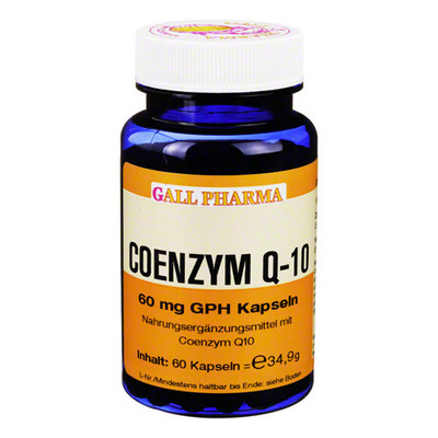 Hecht-Pharma GmbH COENZYM Q10 60 mg GPH Kapseln 34,9 g 01551216