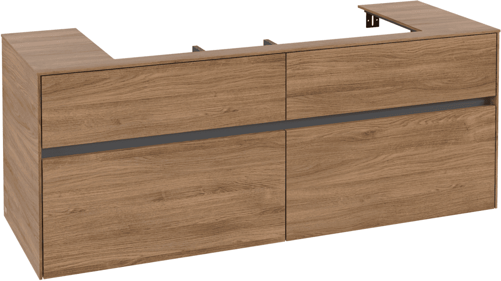 Villeroy & Boch Waschtischunterschrank Collaro C09200 1400x548x500mm C09200RH