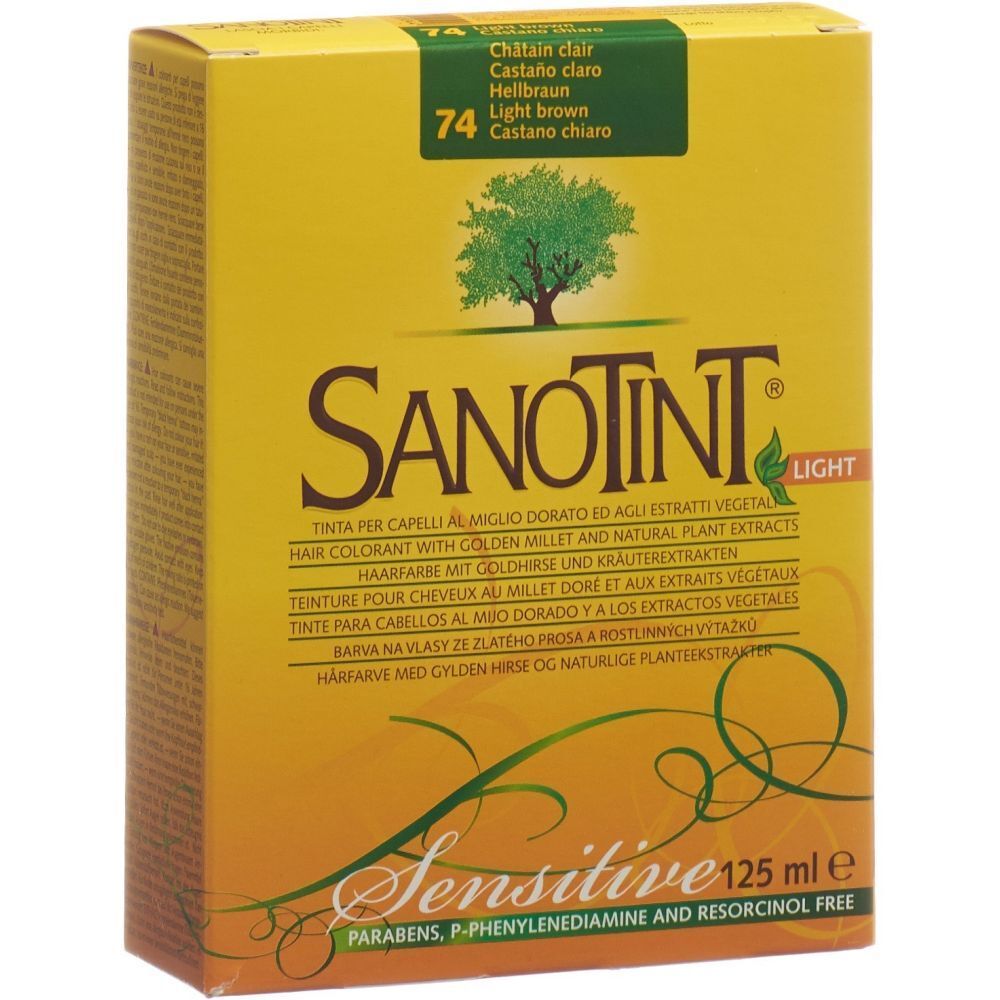 Sanotint Sensitive Haarfarbe 74 hellbraun 125 ml Sonstige