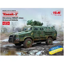 ICM Kozak-2, Ukrainian MRAP-class Armored Vehicle (100% new molds)