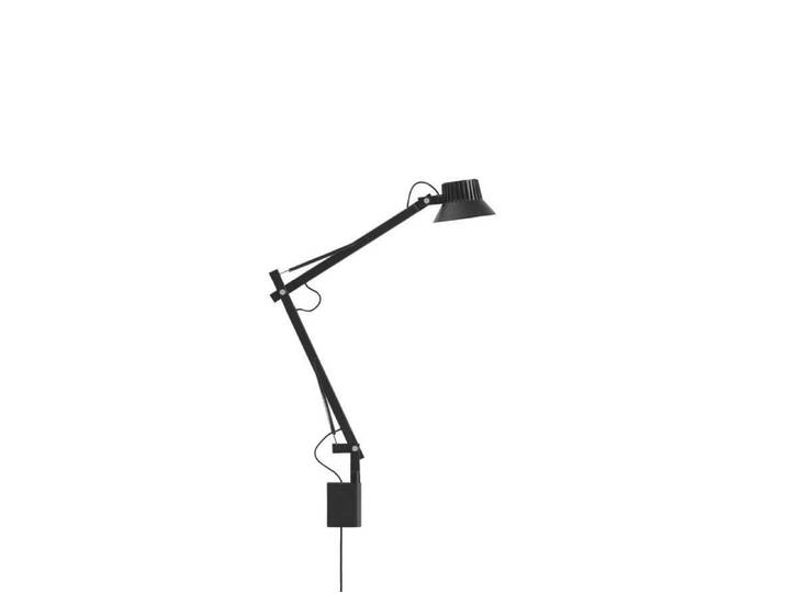 Dedicate Wandleuchte S2 Black - Muuto - Arbeitszimmer / Büro - Aluminium