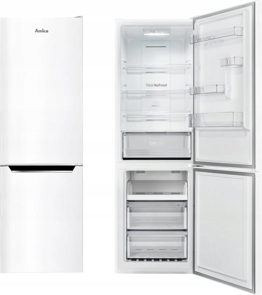 Amica FK3506.2FW (E) Koelkast, 322 liter, Wit