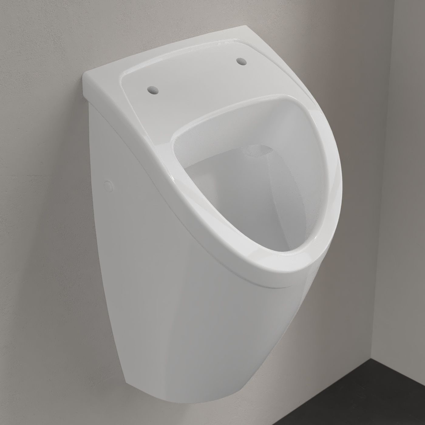Villeroy & Boch O.novo Suction Urinal Compact, for lid, inlet concealed 75570101