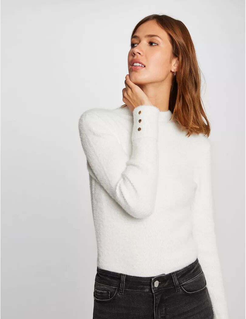 Morgan - Pullover, Rollkragen, für Damen, Ecru, Größe XS