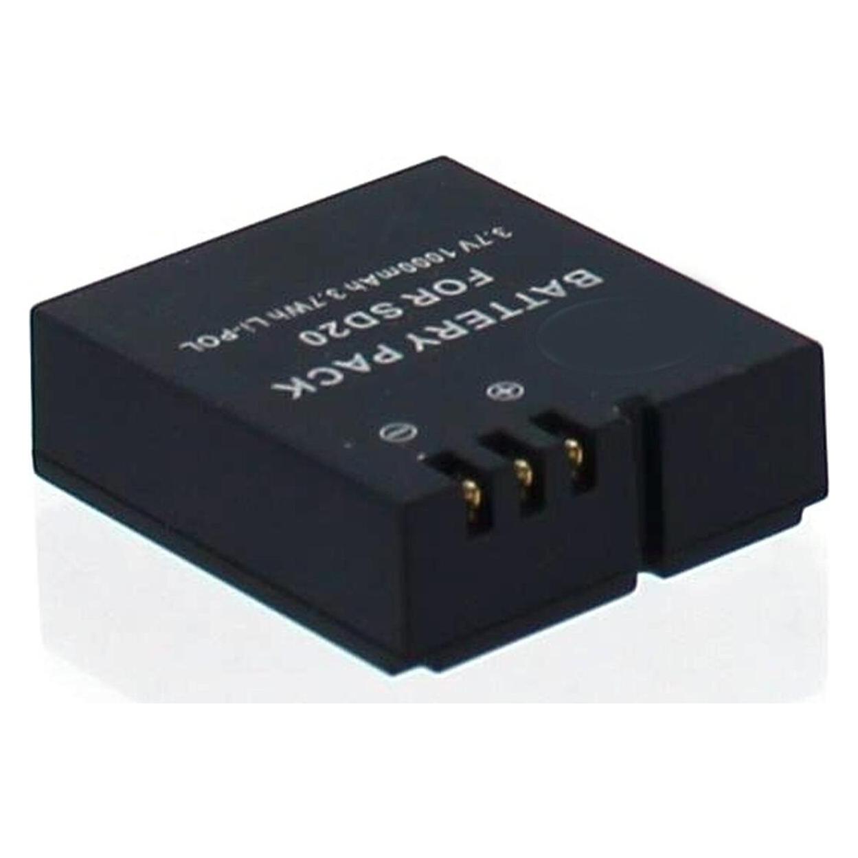 AGI 16018 Lithium-Ion (Li-Ion) 900mAh 3.7V Wiederaufladbare Batterie (Kamera Akku) (16018)