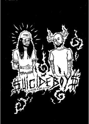 Inspired Finds Vintage Suicideboys Album Canvas Poster Hip Hop Wall Art Room Decor sketch Art 11.8x16.5in Unframed
