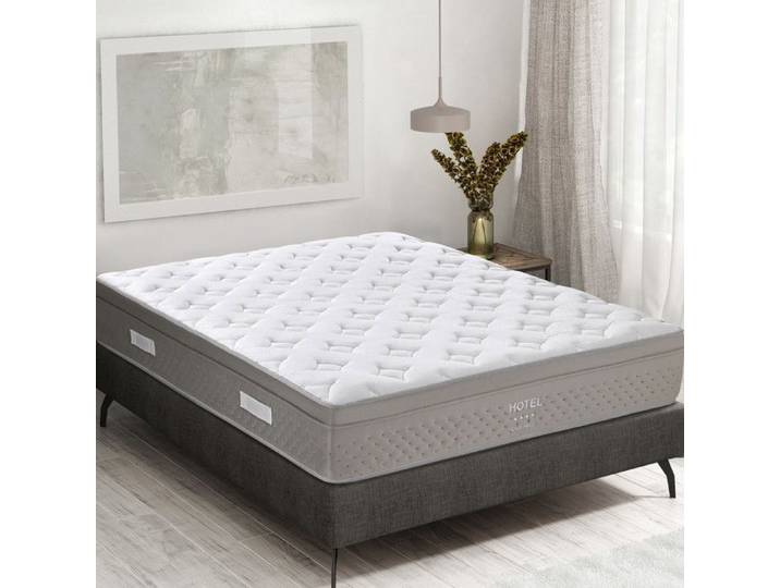 Matelas à ressorts ensachés 140x190 cm confort ferme - HOTEL RESSORT