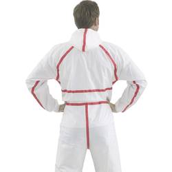 3M 4565L Schutzanzug Modell 4565 Kleider-Größe=L Weiß, Rot