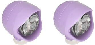 Inspire Daily Merch LED Shoe Lights Charms With Lighting Modes For Night Walks, Rides & Dog Walks lavender