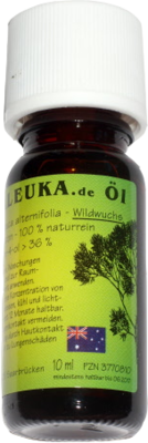 MELALEUKA GmbH Roderich Krieger MELALEUKA Öl biologischer Anbau 10 ml 03770810
