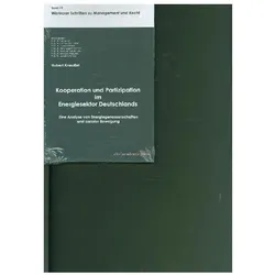 Kooperation und Partizipation im Energiesektor Deutschlands, Fachbücher von Hubert Kneussel