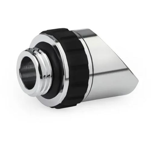 Alphacool Apex Grip adapter 45° OT/IT G1/4 rotatable chrome