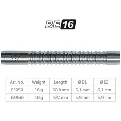 BULL'S BE-16 Softdart Barrel