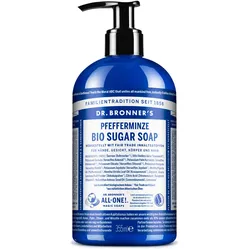 355ml DR. BRONNER'S BIO SUGAR SOAP Pfefferminz Hand & Body Soap