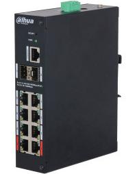 Dahua Technology HS4210-8GT-110, Managed, L2, Gigabit Ethernet (10/100/1000), Power over Ethernet (PoE), Desktop