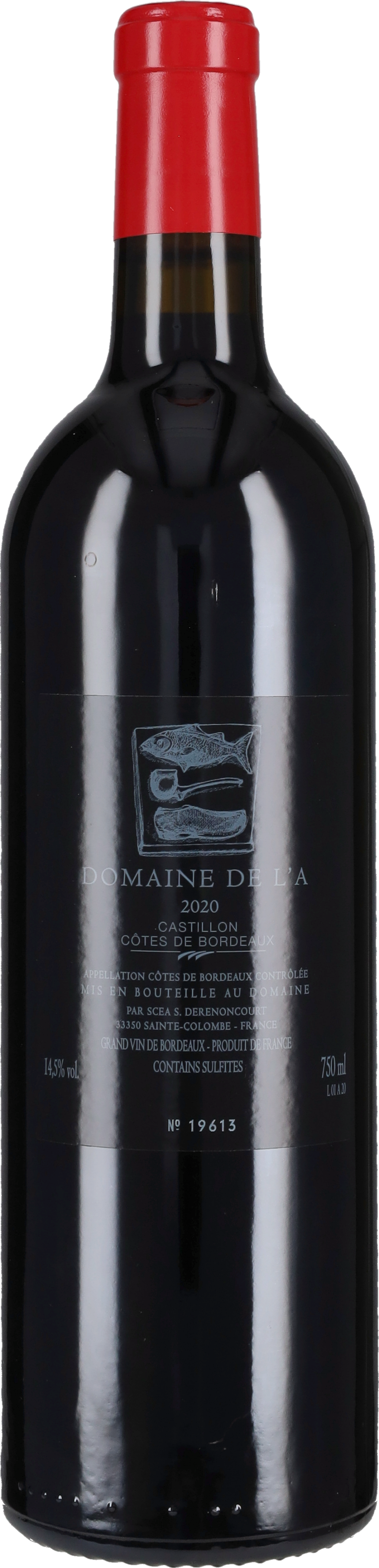 Domaine de l'A Rouge Dereroncourt 2020