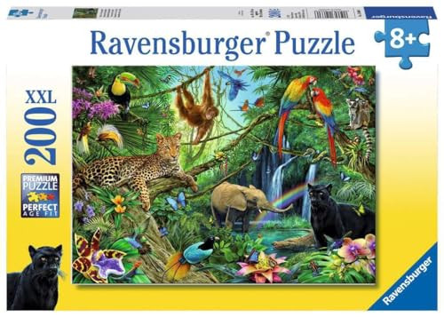 Ravensburger Legpuzzel Dieren in de jungle - 200 stukjes