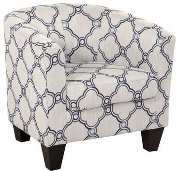 Grafton Home Enzo Upholstered Accent Barrel Chair