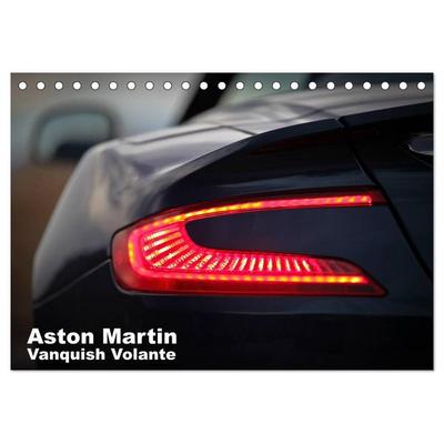 Aston Martin Vanquish Volante (Tischkalender 2026 DIN A5 quer), CALVENDO Monatskalender