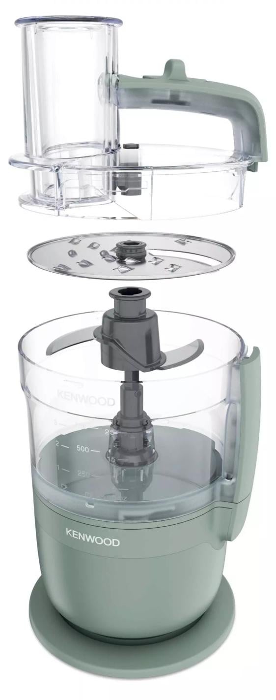 Kenwood MultiPro Compact Keukenmachine met Express Serve-functie en Snij- en Raspbladen, Groen (FDP23.140GR)