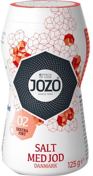 Jozo Ekstrafint Bordsalt, 125 G