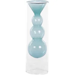 BLUMENVASE Glas transparent Kalochi