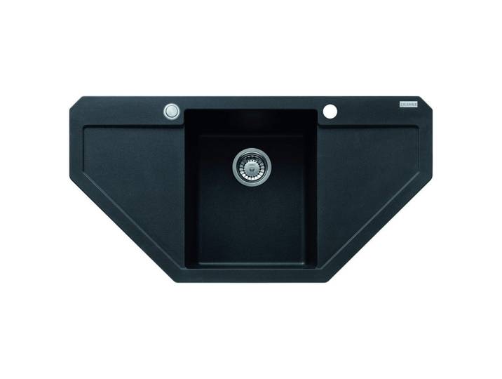 Franke Spüle, Schwarz, Stein, 96x50x20 cm, Küchen, Küchenausstattung, Küchenspülen, Granitspüle