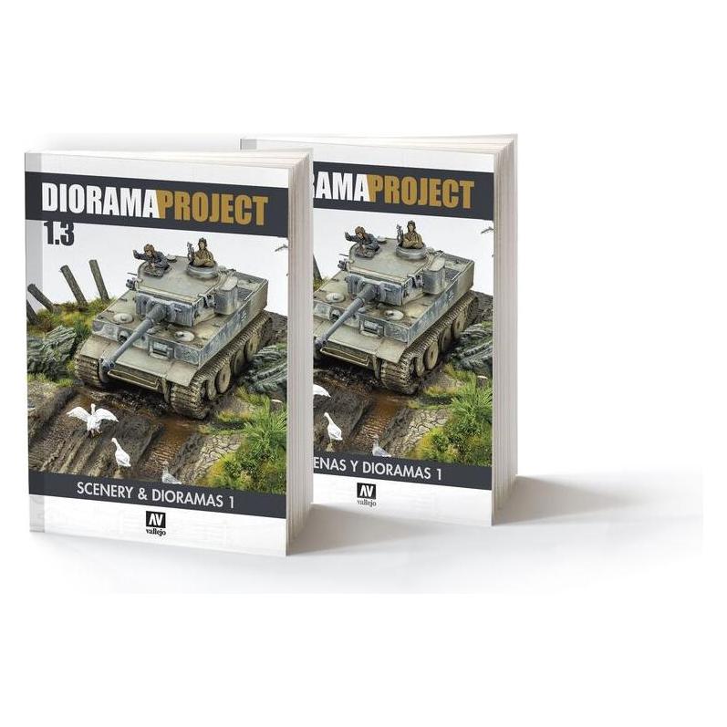 Vallejo Book: Diorama Project 1.3 Scenary & Diorama, 122pa (75049)