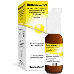 NYSTADERM S Suspension Dosierpumpe 24 ml
