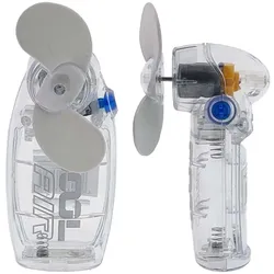 Mini-Ventilator 10 cm, verschiede Farben transparent