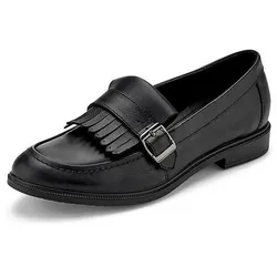 Slipper Fowey Hotter schwarz, 38,5