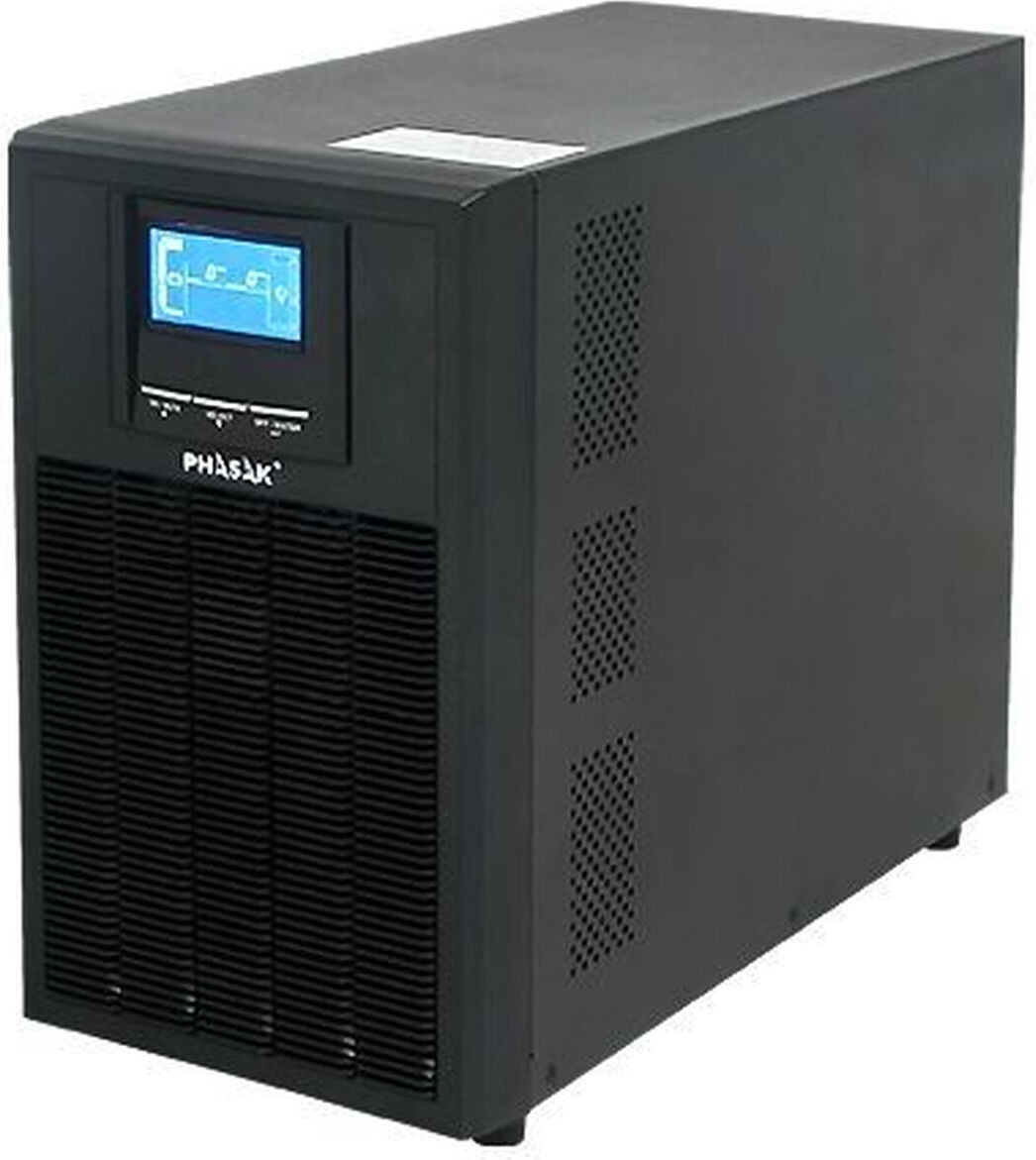 Phasak PH 9260 Online Double Conversion UPS, 6 kVA, 5400 W, Zuivere Sinusgolf, 160 V - 300 V