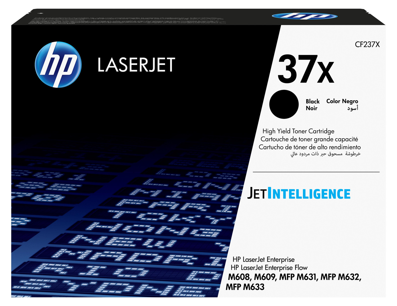 HP Lasertoner CF237X, zwart