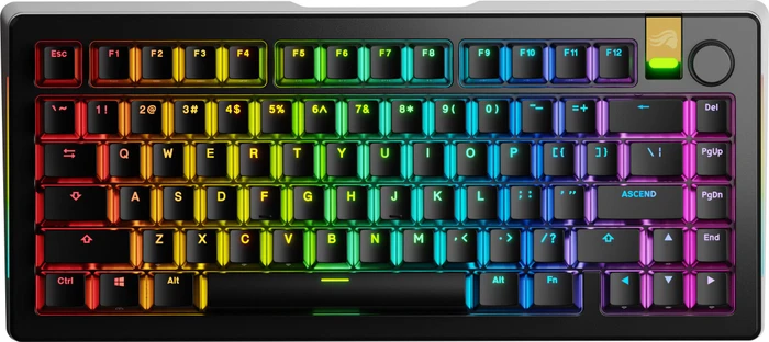 GLORIOUS GMMK 3 PRO HE 75% Prebuilt Wireless Black - US