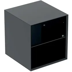 Geberit One Seitenelement 505079008 45x49,2x47cm, mattschwarz