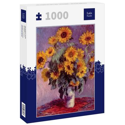 Lais Puzzle Claude Monet - Stilleben mit Sonnenblumen 1000 Teile