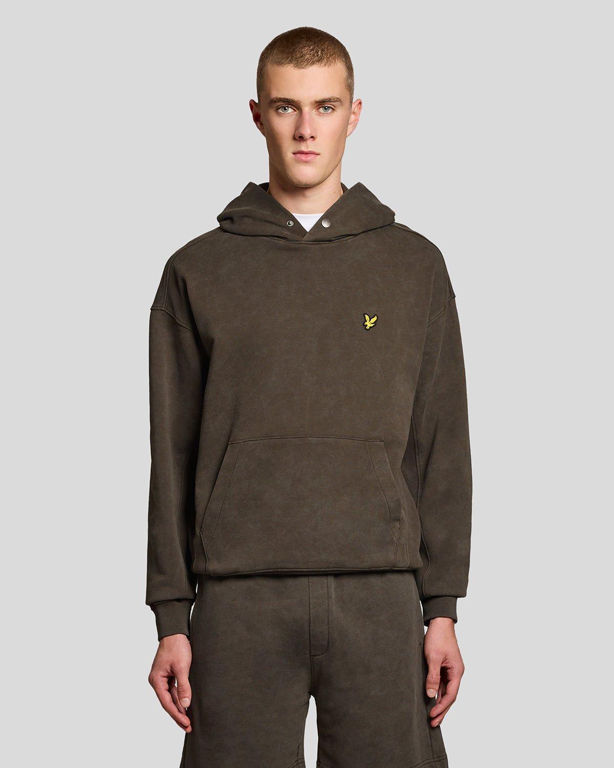 Schwerer Baumwoll-Hoodie