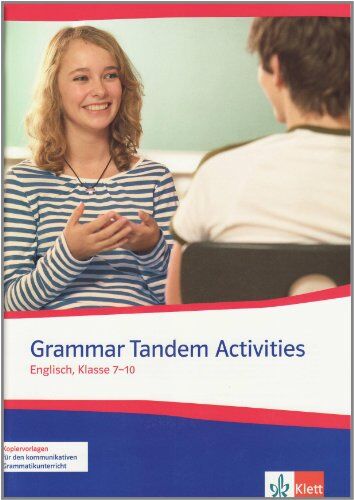 Alfred Baur - Grammar Tandem Activities. Englisch, Klasse 7-10 - Preis vom 09.10.2026 07:28:09 h
