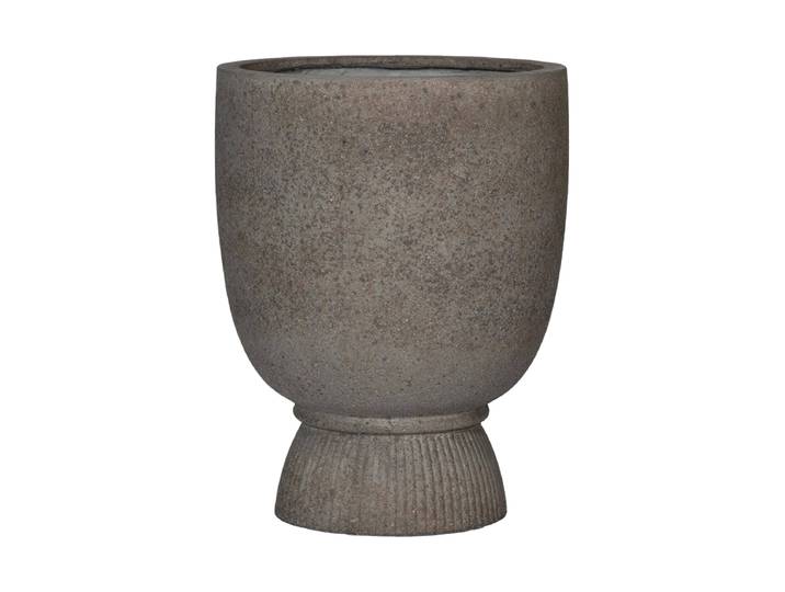 Hochwertiger In-/Outdoor Blumentopf „Cement & Stone Jola“ Diorite Grau Pottery Pots