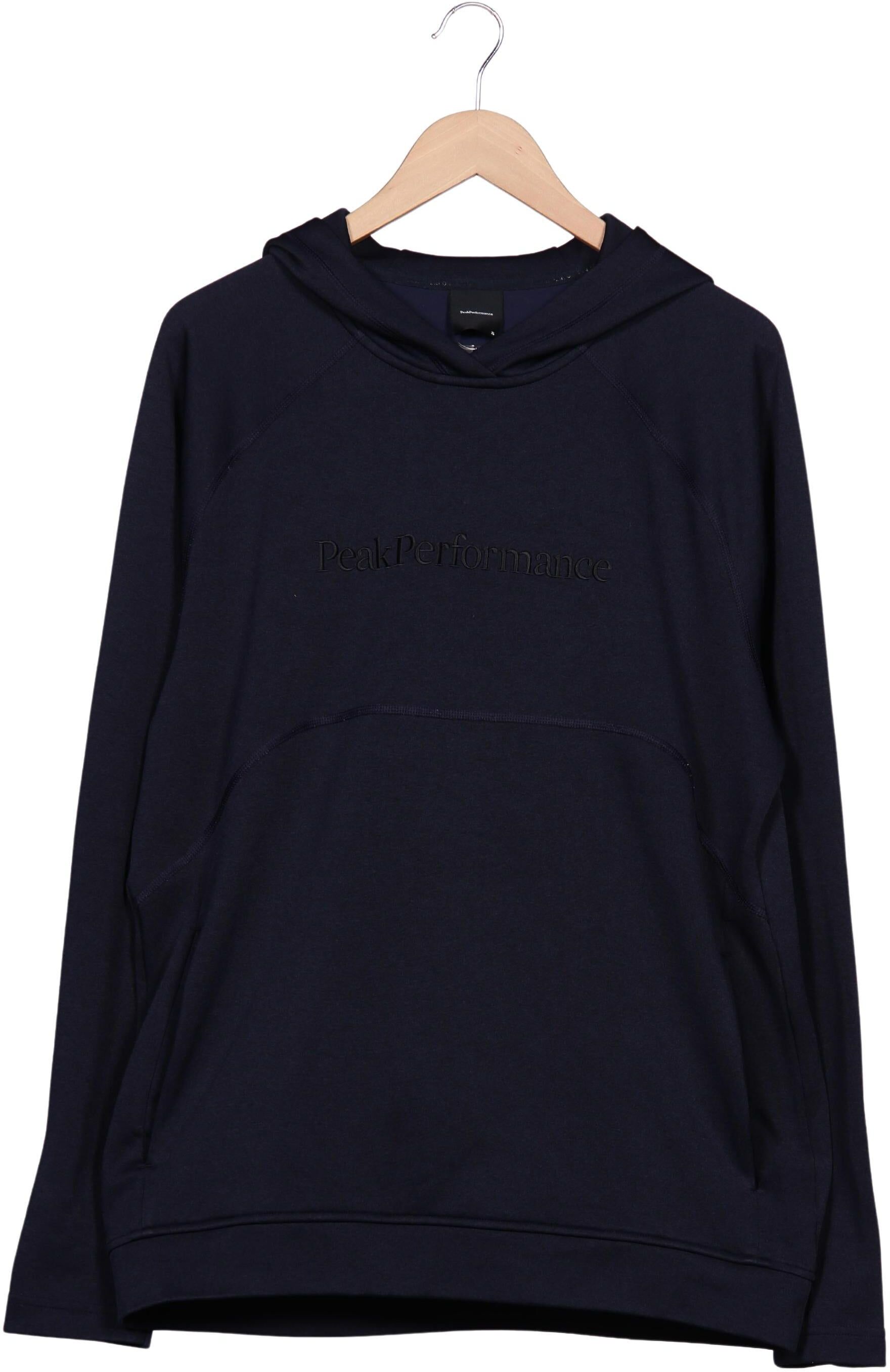 Peak Performance Herren Kapuzenpullover, Marineblau, Gr. XL, Synthetik - Second Hand